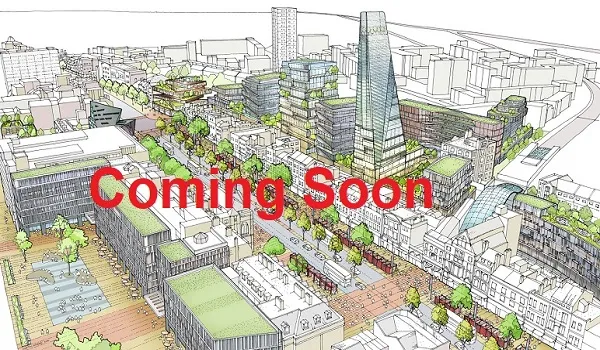 Prestige Airport Road master plan coming soon sketch illustration